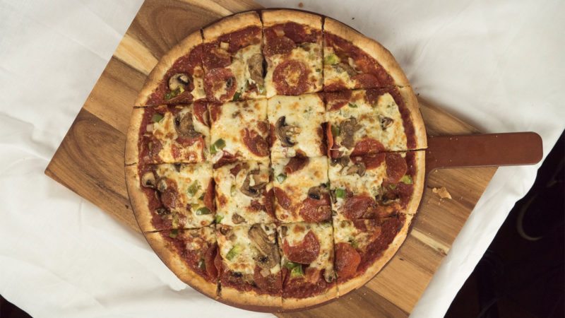 Thin Crust Pizza